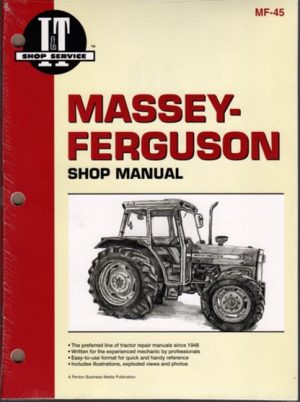 Massey Ferguson 362, 365, 375, 383, 390, 390T, 398 Tractor Shop Manual