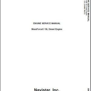 Navistar MaxxForce 15 Diesel Engine Service Manual
