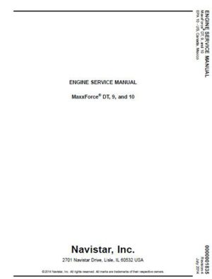 Navistar MaxxForce DT 9,10 Engine Service Manual