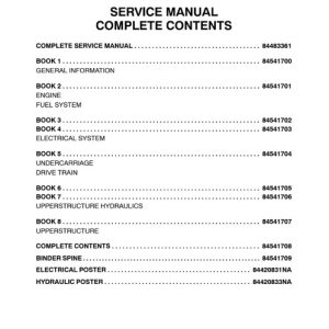 Case CX300C Tier 4 Crawler Excavator Service Repair Manual
