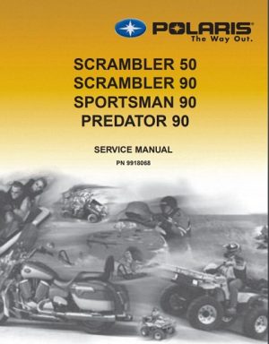 2003 Polaris Scrambler 50,Predator 90,Scrambler 90,Sportsman 90 Service Manual