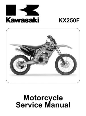 2010 Kawasaki KX250F, KX250XAF Service Manual