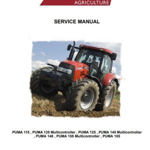 Case Puma 115 ,125, 140, 155 Tractor Service Manual