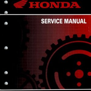 Honda MUV700 big red Service Repair Manual