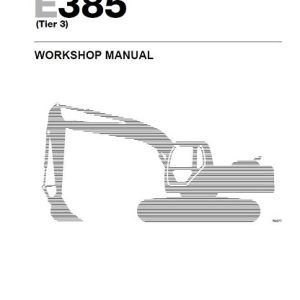 New Holland E385 Tier3 Excavator Service Manual