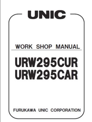 Furukawa URW295CUR ,URW295CAR Workshop Service Manual