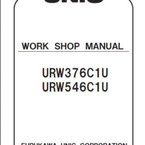 Furukawa URW376C1U, URW546C1U Workshop Service Manual