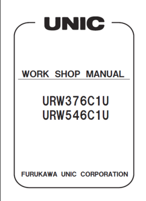 Furukawa URW376C1U, URW546C1U Workshop Service Manual