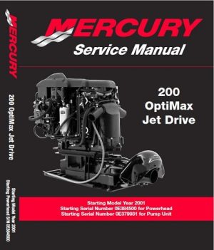 Mercury Marine 200 Optimax Jet Drive Service Manual