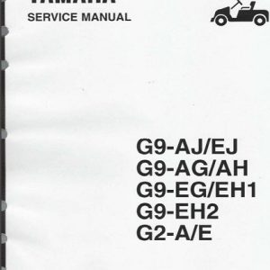 Yamaha G2-E Golf Cart Service Manual