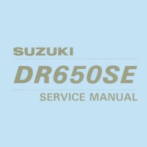 1996-2002 Suzuki DR650SE Service Manual