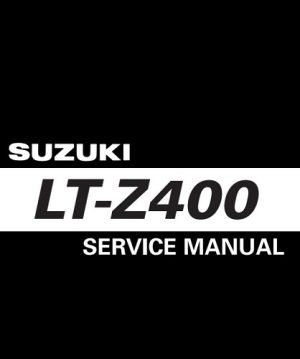 Suzuki Ltz400 ,Lt-z400 Service Manual