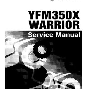 Yamaha YFM350X Warrior Service Repair Manual