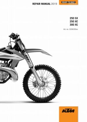 2019 KTM 250-300 SX XC Service Manual