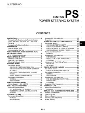 2004 Nissan Maxima Service Manual