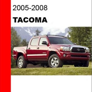 2005-2008 Toyota Tacoma Service Manual