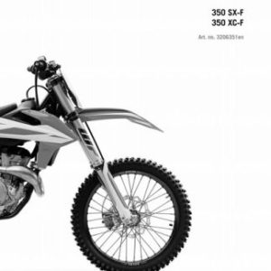 2019 KTM 350 SX-F XC-F Service Manual