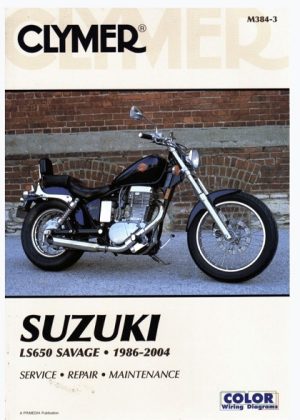 1986-2004 Suzuki LS650 Savage Service Manual