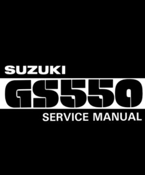 1977-1982 Suzuki GS550 Service Manual