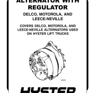 Hyster F003 Forklift Service Repair Manual