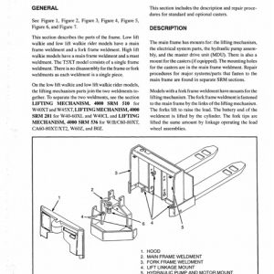 Hyster E142 Forklift Service Repair Manual