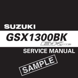 2008 Suzuki GSX1300BK B-King Service Repair Manual