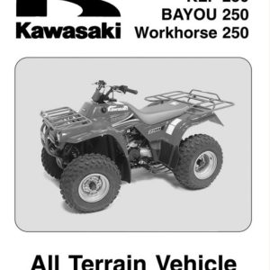 Kawasaki KLF250, BAYOU250, Workhorse250 ATV Service Manual
