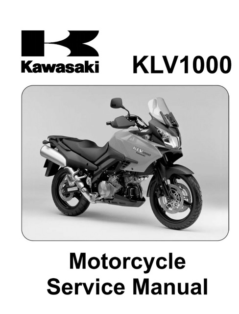 Kawasaki KLV1000 Service Manual 2004